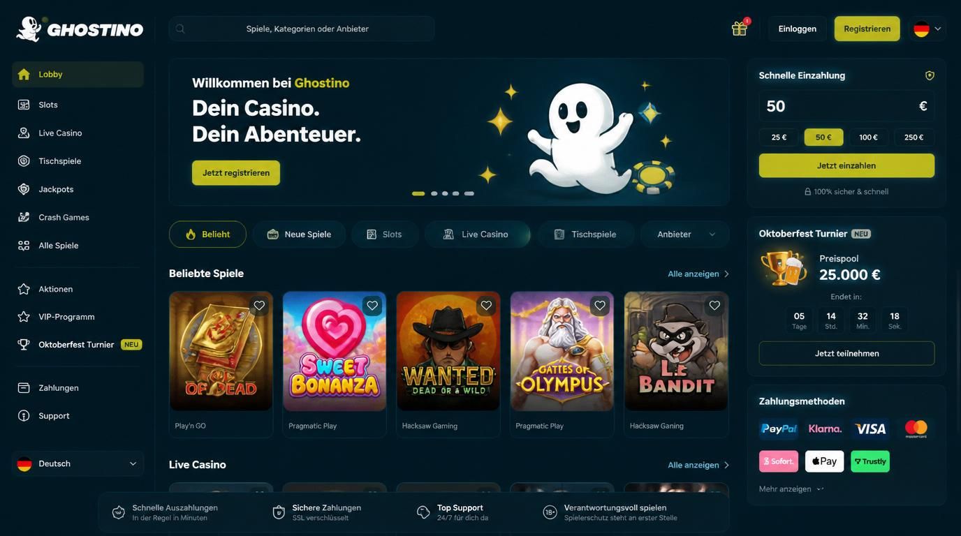 Casino Ghostino Freispiele: Angebote, Bedingungen und Tipps für Spieler in Deutschland