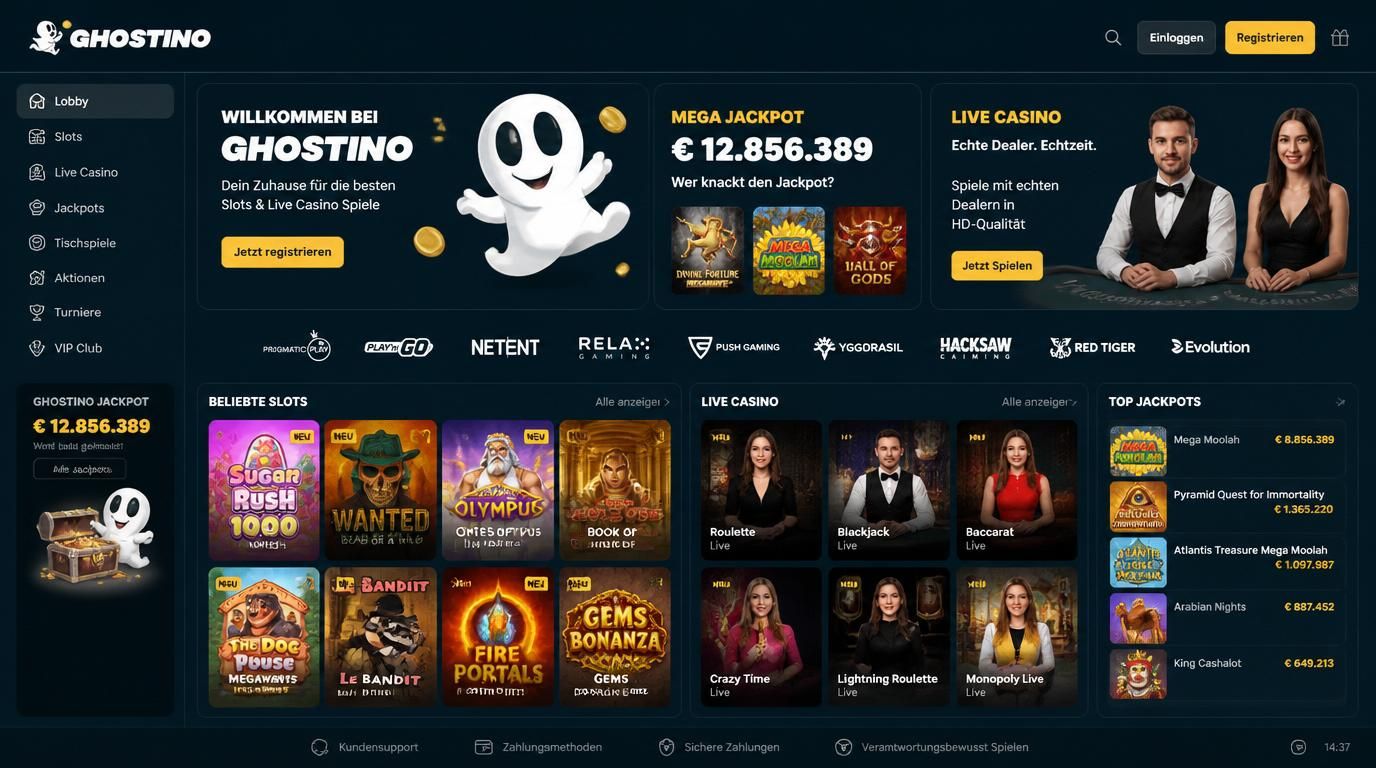 Casino Ghostino Einzahlungscode: Wichtige Infos zur Transaktion