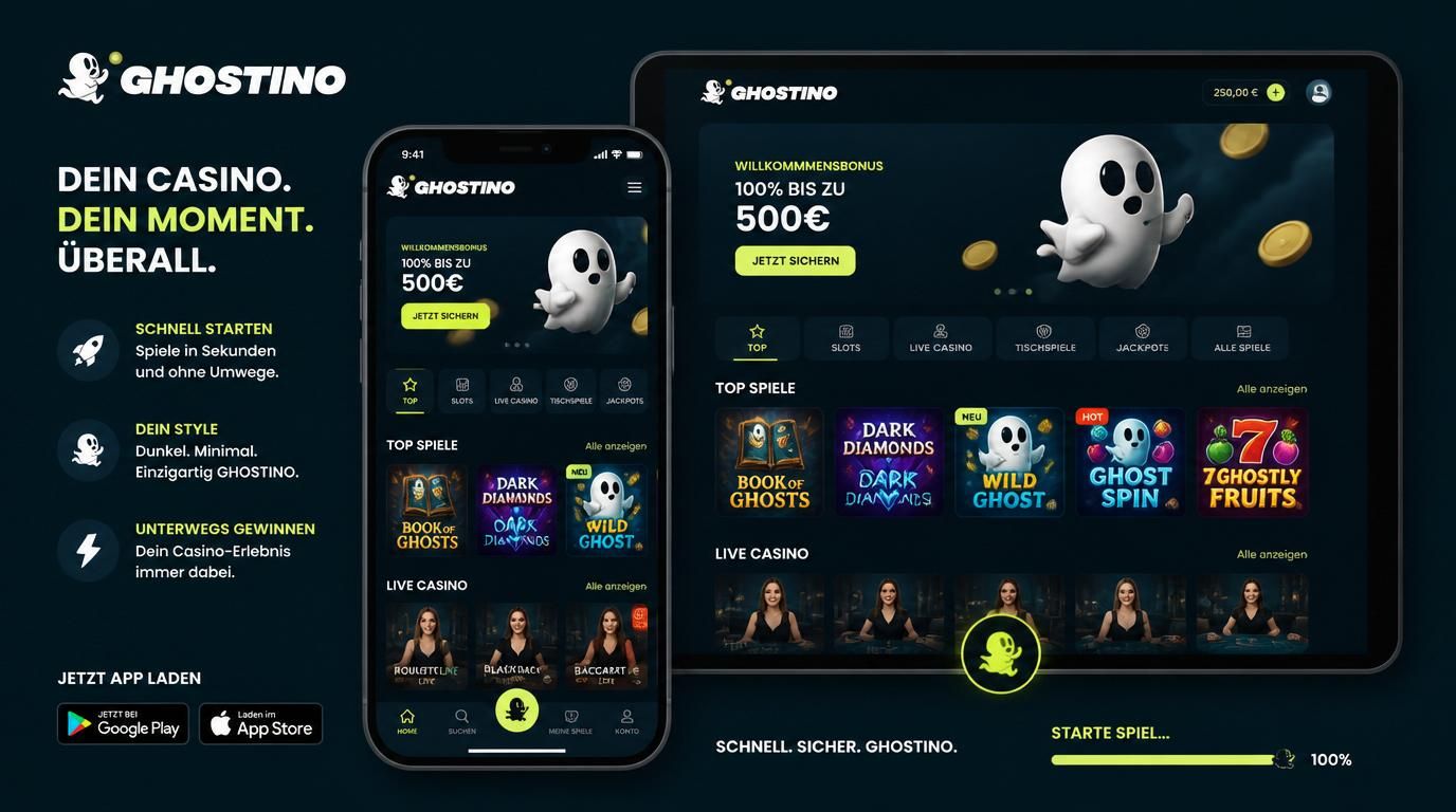 Ghostino Casino für Spieler in Deutschland: Browser-App ohne Installation im Test